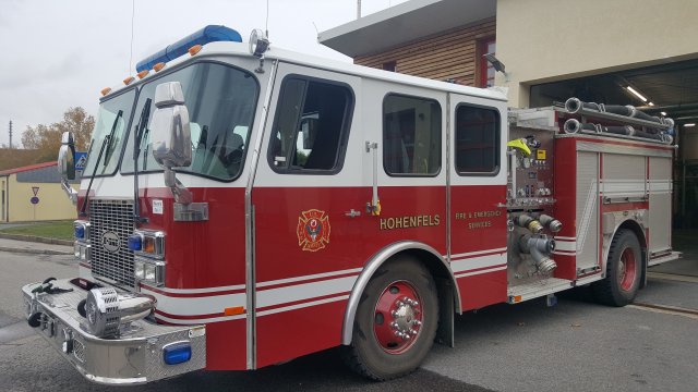 Besuch US Feuerwehr Hohenfels